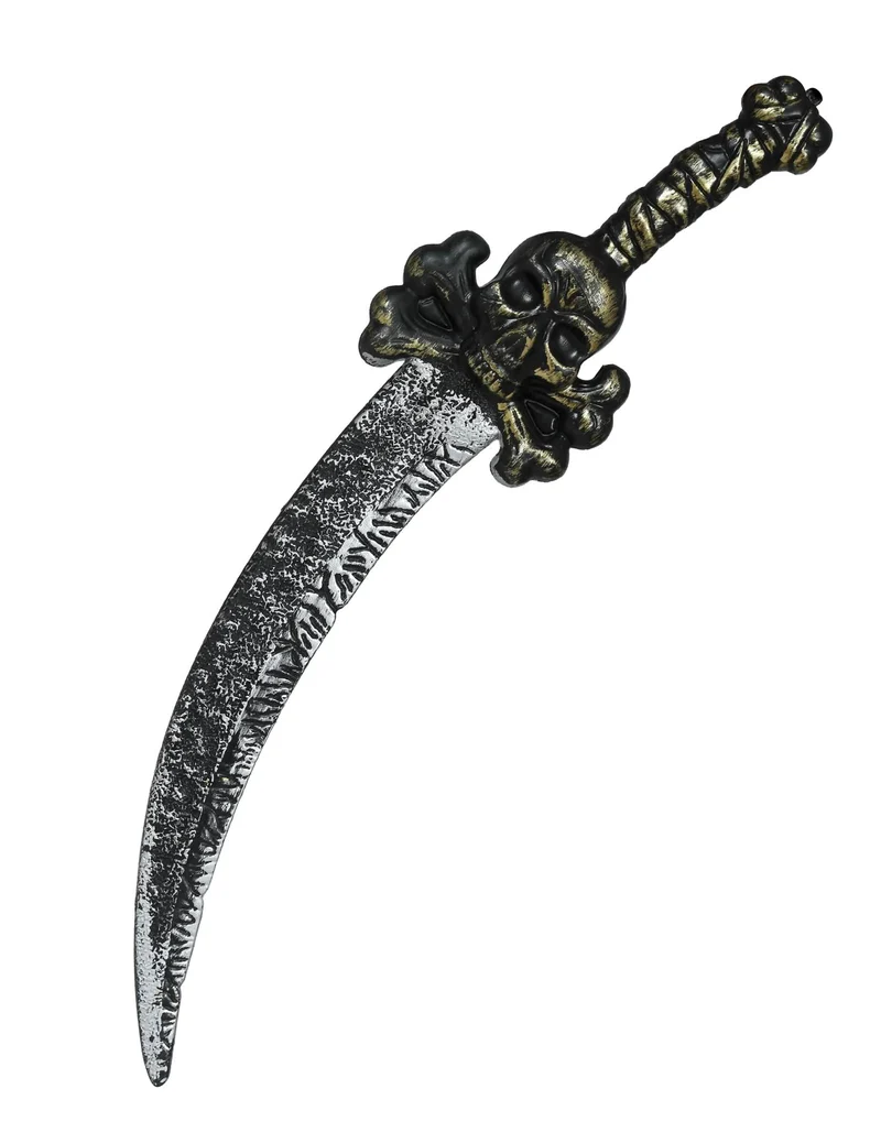 Piraten-Säbel Totenkopf 58 cm
