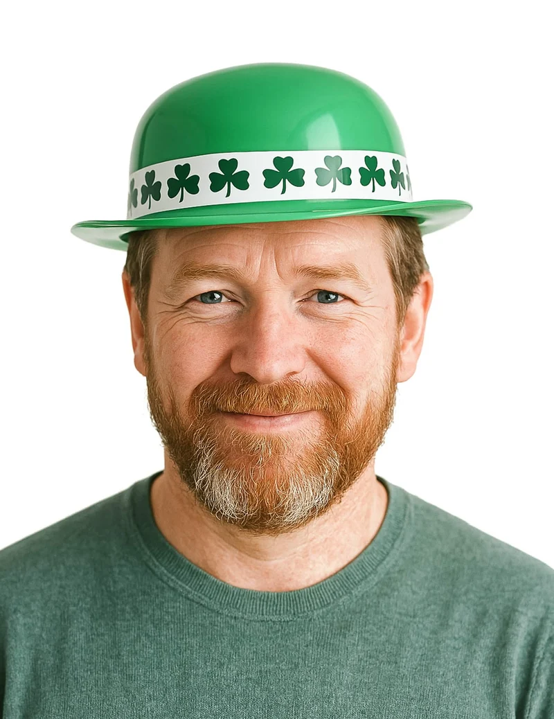 Melone für Saint Patricks Day