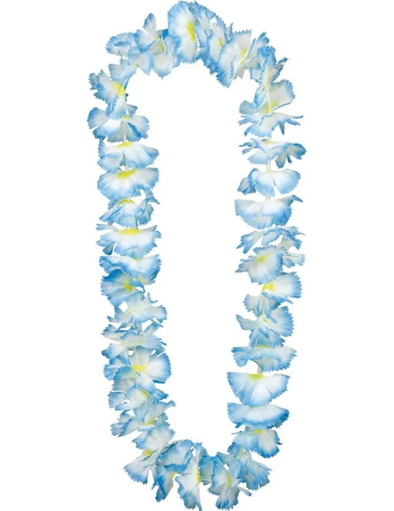 Blaue Hawaii-Halskette