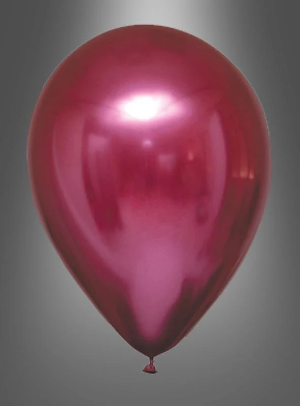 Glossy Ballons chrome Partydeko