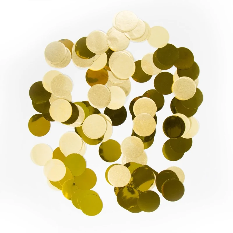 Beutel mit goldenem Konfetti, 14 g
