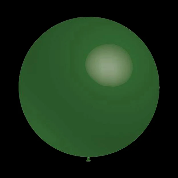 Donkergroene ballonnen - Rond - 30cm (100 stuks)