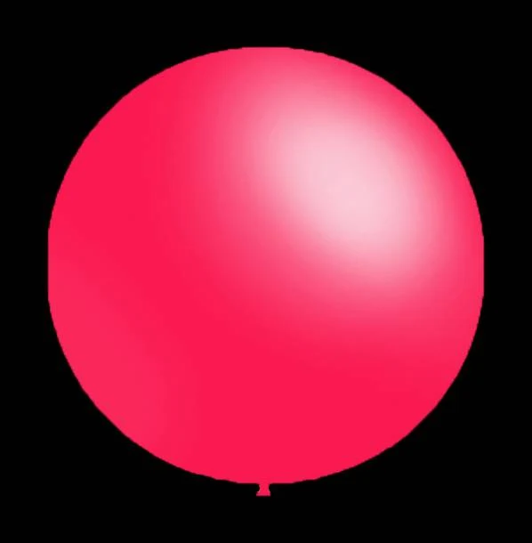 Fuchsia ballonnen - Rond - 30cm (100 Stuks)
