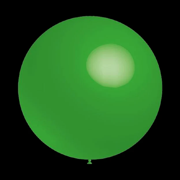 Groene ballonnen - Metallic rond - 28cm - (100 Stuks)
