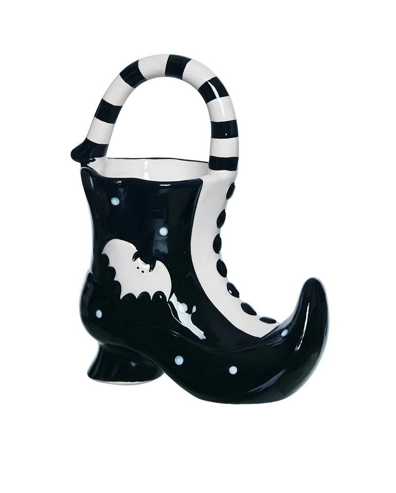 Hexenstiefel Süßigkeitenschale 20cm
