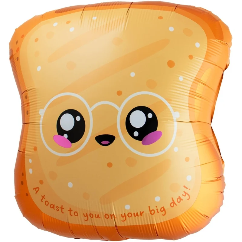 Kawaii-Folienballon-Toast