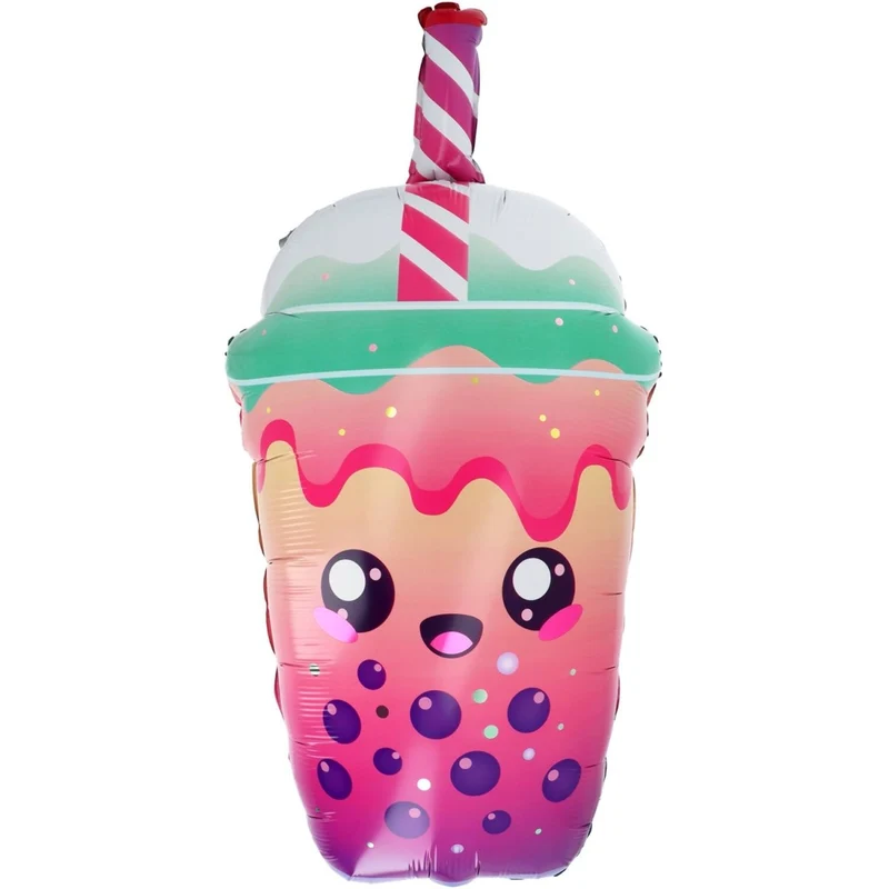 Kawaii-Folienballon „Bubbelthee“ (leer), 76 cm