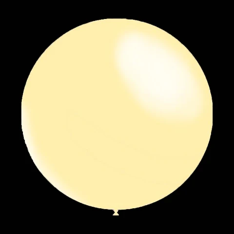 Gebroken Witte Ballonnen - Rond - 30cm (100 Stuks)