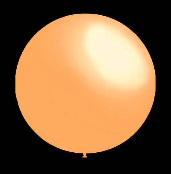 Huidskleurige ballonnen - Rond - 30cm (100 Stuks)