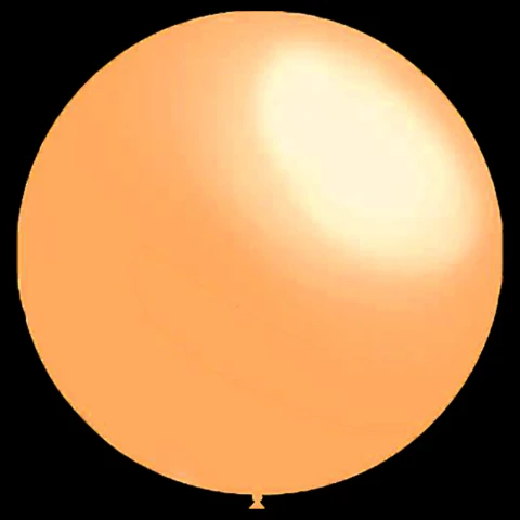 Huidskleurige ballonnen - 91cm