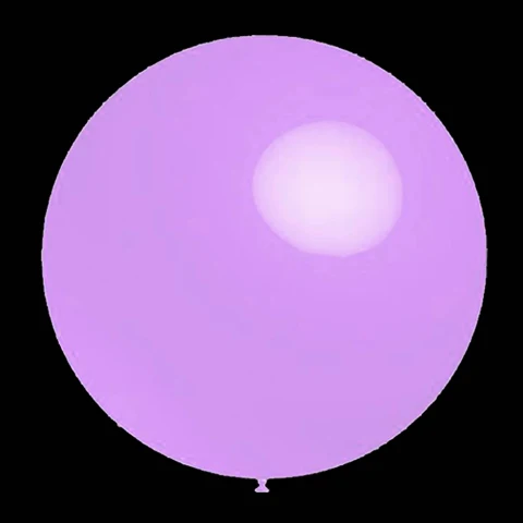 Paarse Ballonnen -Pastel - Rond - 30cm (50 stuks)