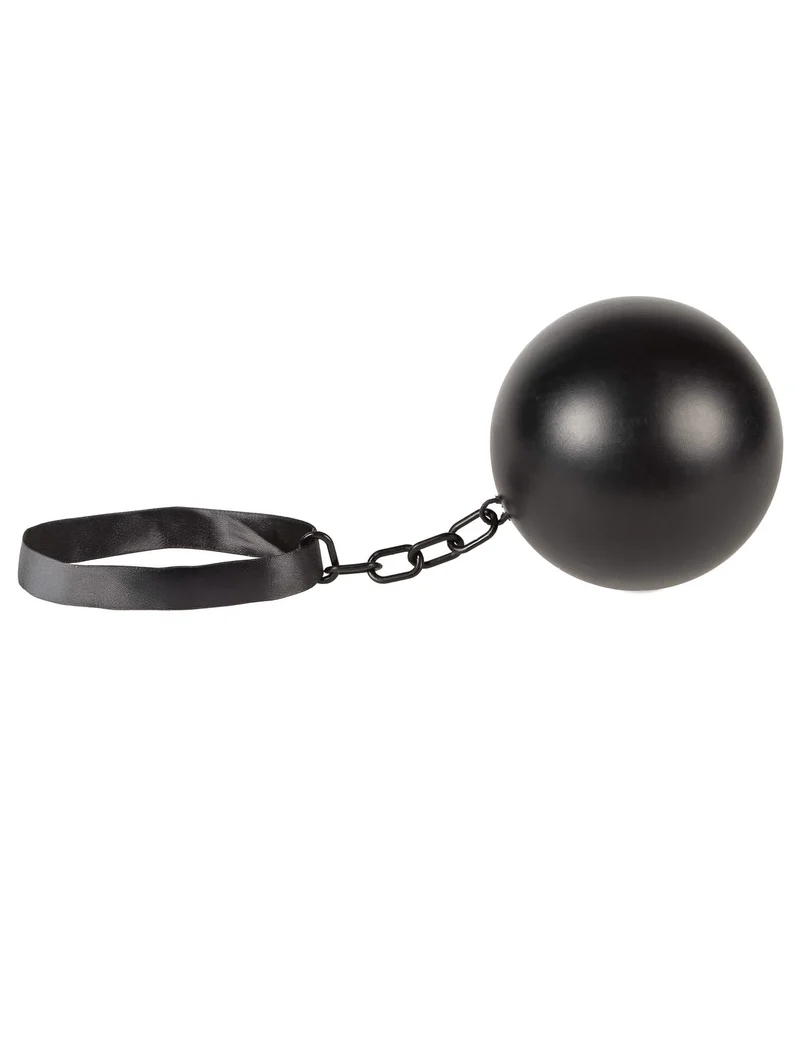Sträflingskugel mit Kette für Erwachsene