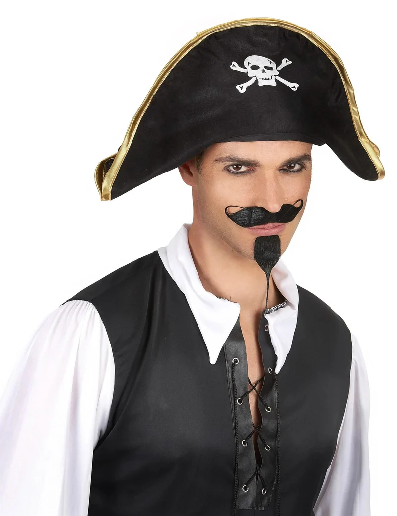 Piratenkapitänshut für Erwachsene