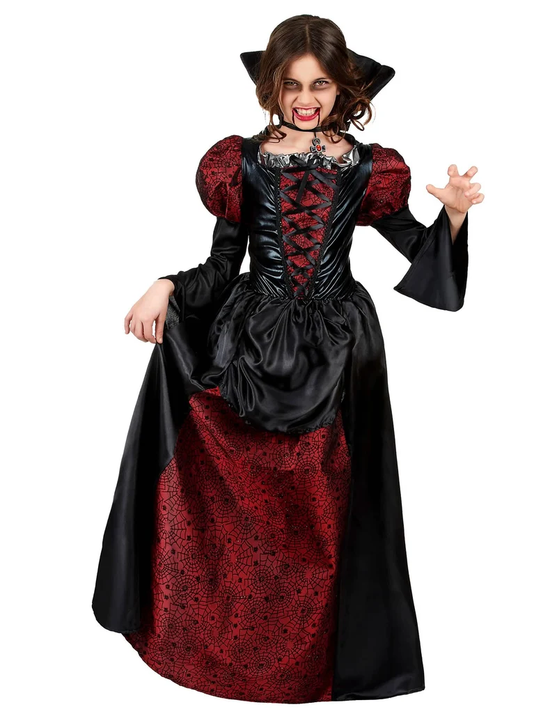 Vampir Kostüm Halloween für Mädchen