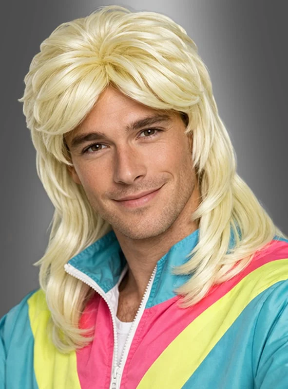 Dieter Perücke Vokuhila blond