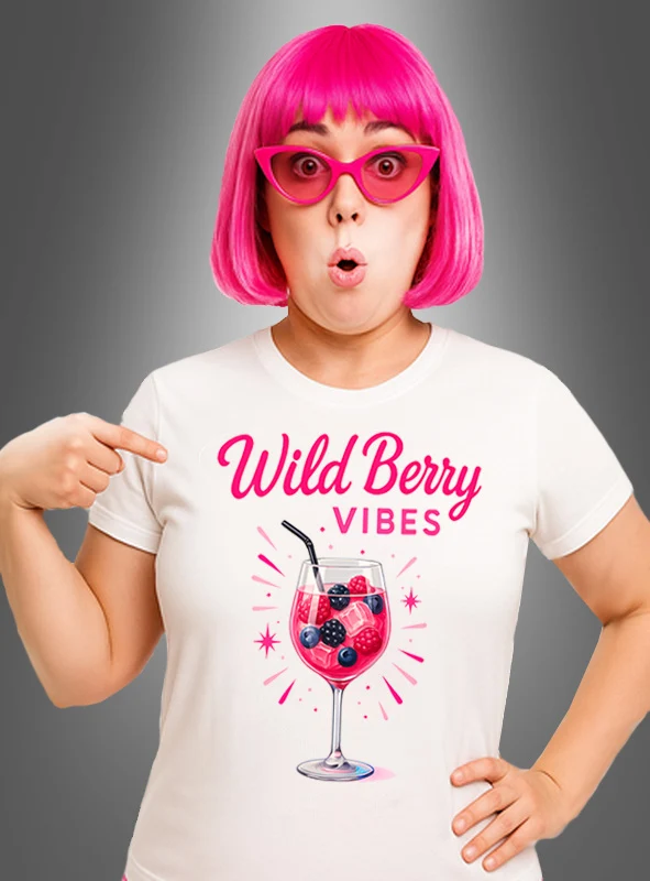 Cocktail T-Shirt Wild Berry Vibes
