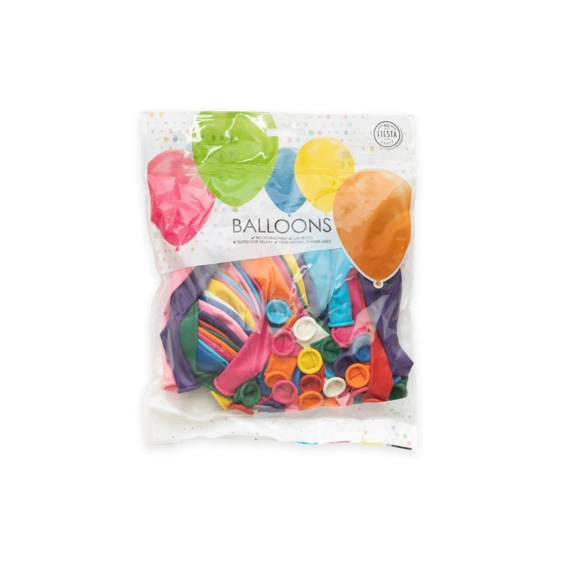 Farbige Luftballons 31 cm, 50 Stück
