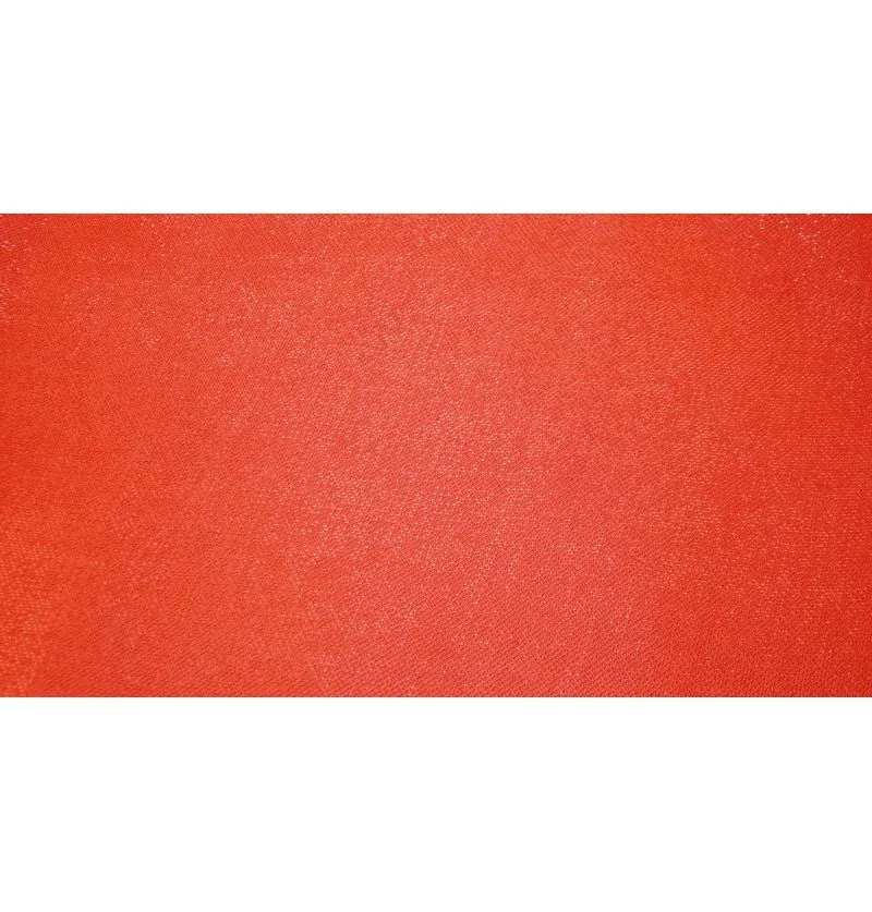 Rotes Tischtuch glänzend 3m
