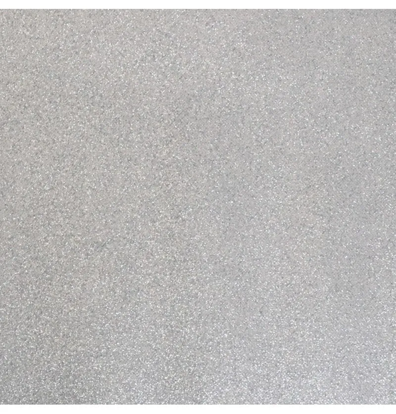 Silberne Tischdecke Glitter 3m