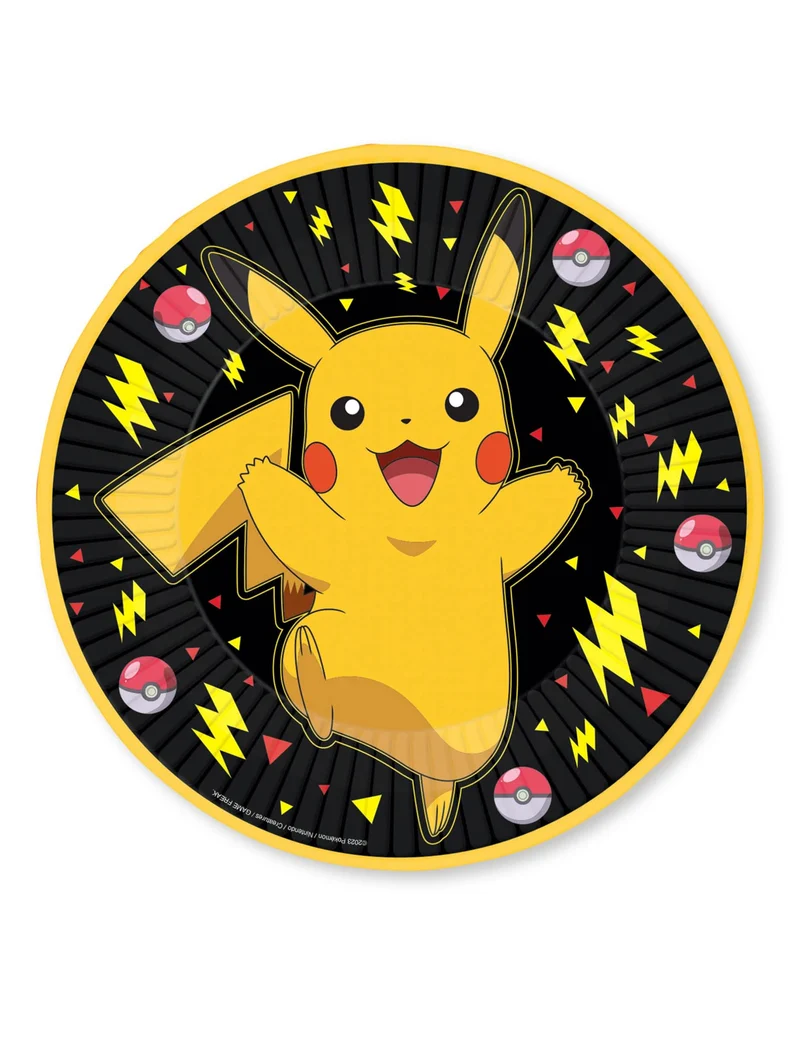 8 Papierservietten Pokemon™ Pikachu™