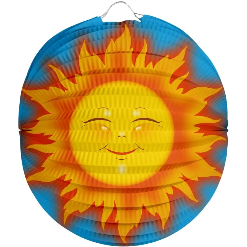 Sonnen-Lampion, bunt, 22 cm