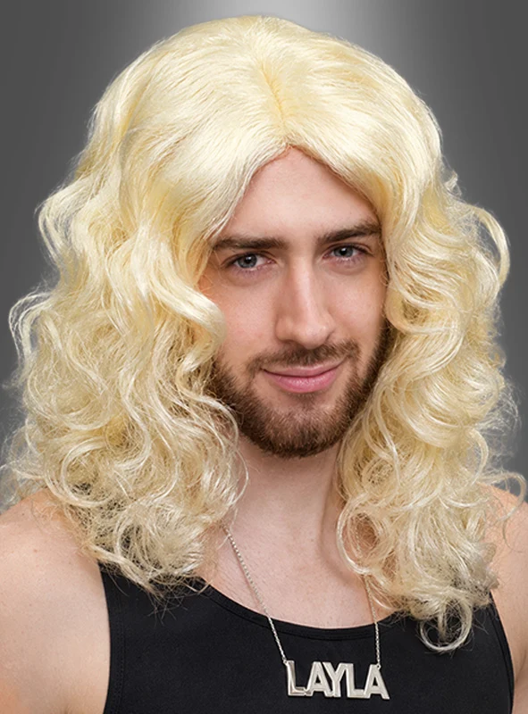 Layla Perücke blond mit Locken