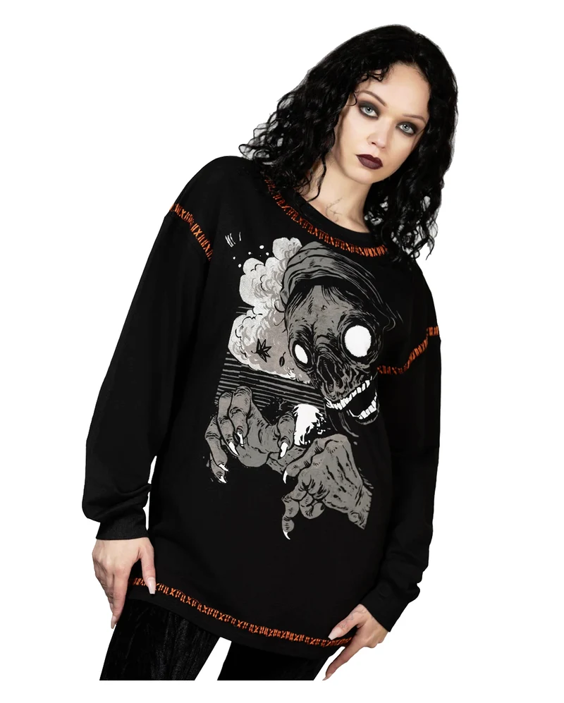 KILLSTAR Fatality Oversized Pullover
