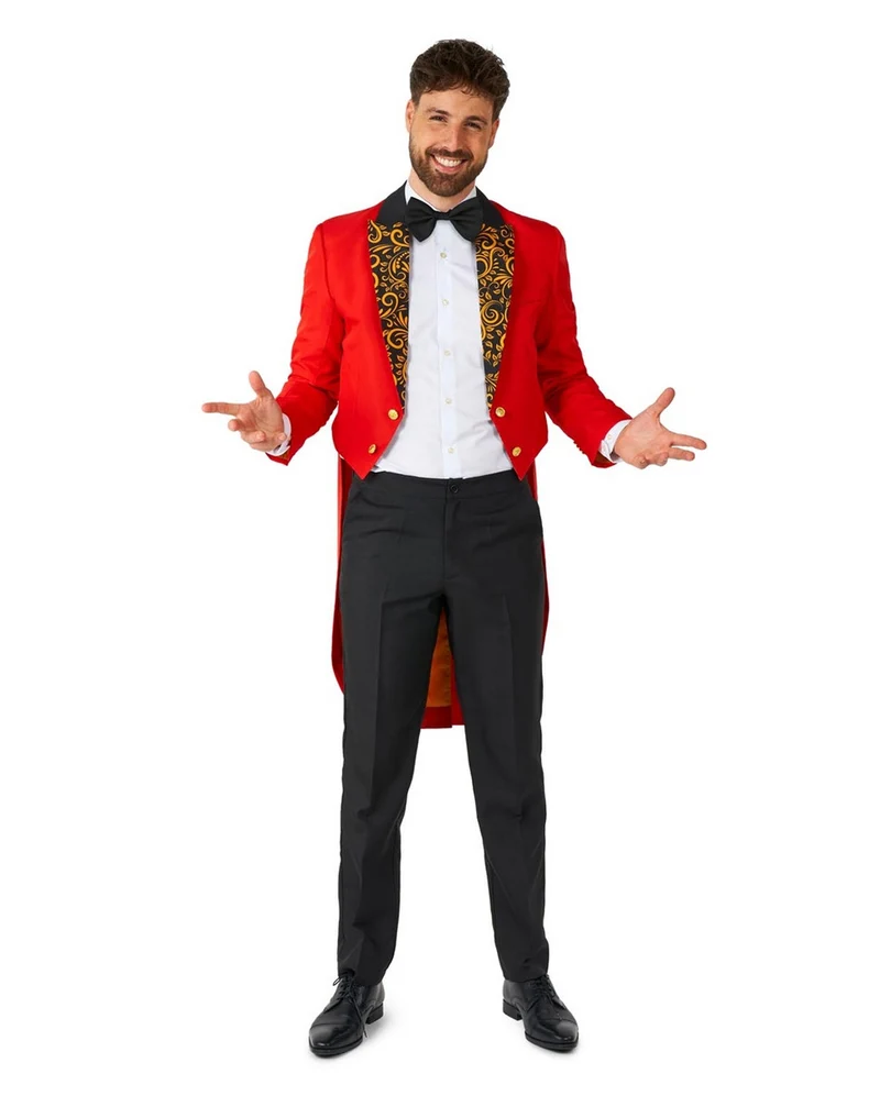 Circus Anzug Rot - Suitmeister