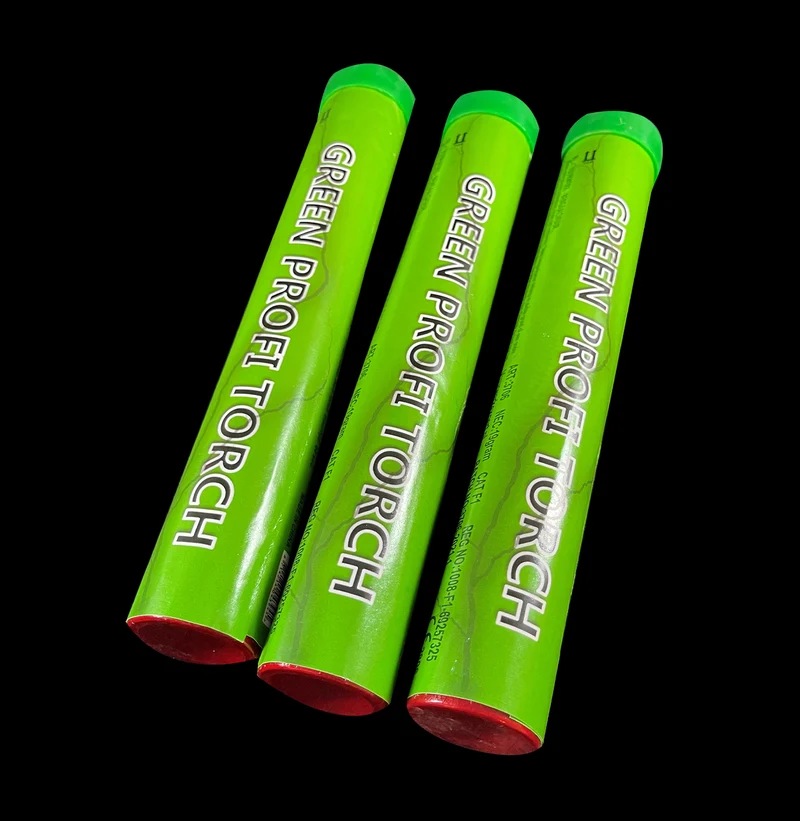 Bengaalse vuur fakkel - Groen