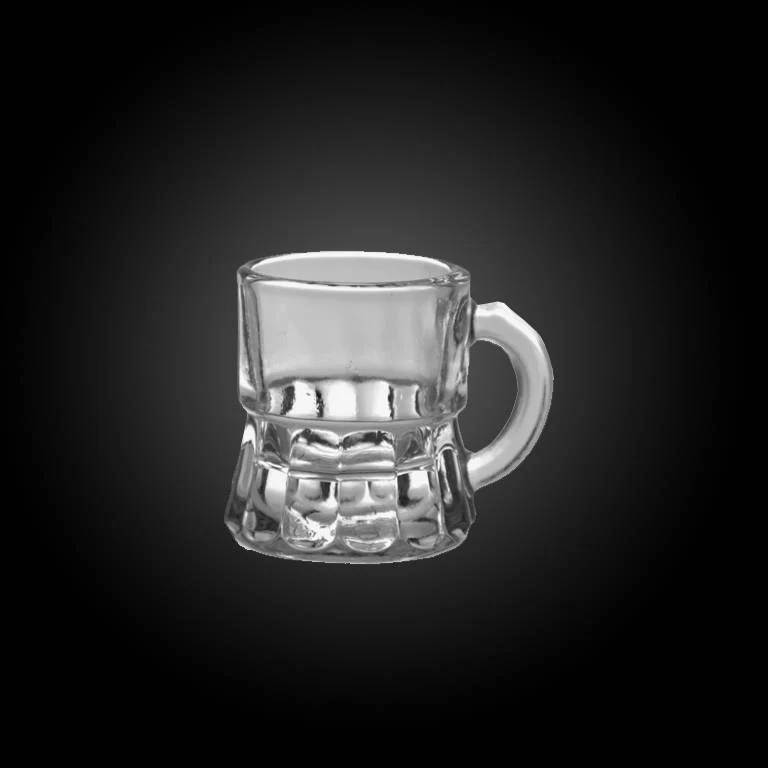 Glazen shotpulletjes - Bierwinst (12 stuks)