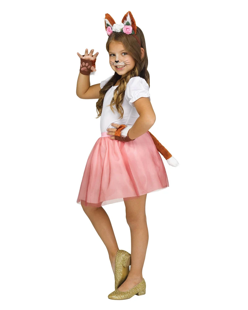 Fuchs Kinder Kostümset mit Tutu
