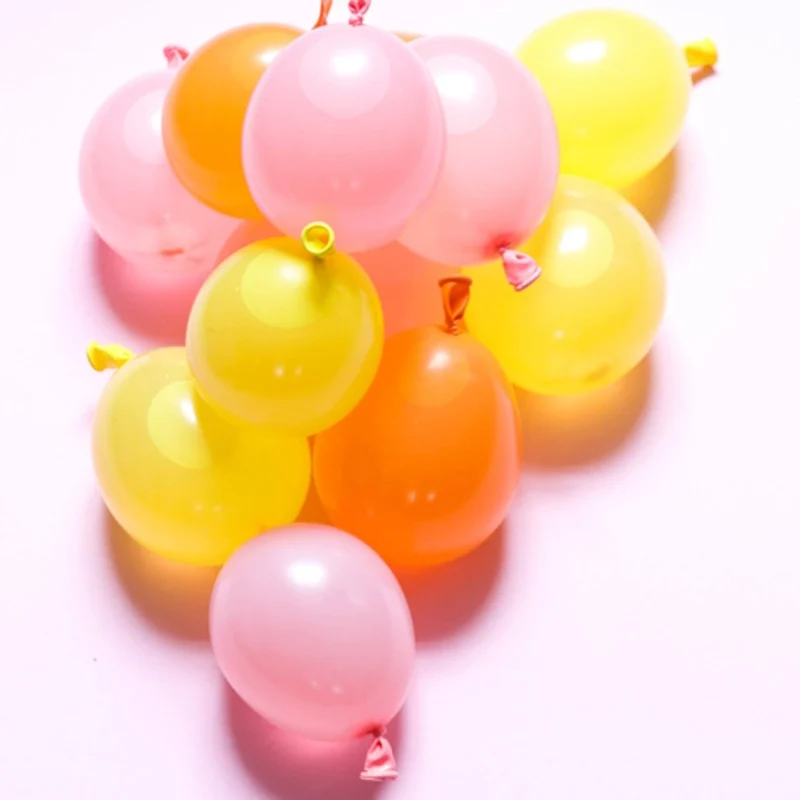 Farbige Wasserballons aus Latex, 30 cm, 50 Stück