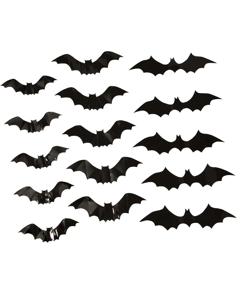 Fledermaus Wandsticker in 3D 15 St.