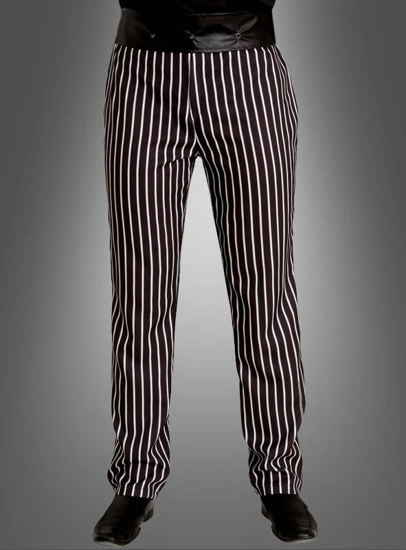 Gestreifte Hose Nadelstreifen für Herren