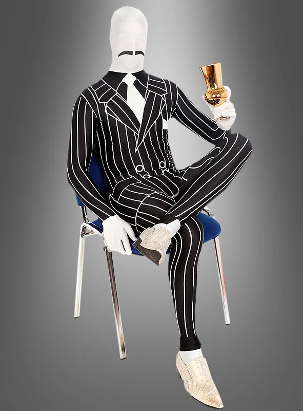 Morphsuit Gangster Ganzkörperanzug