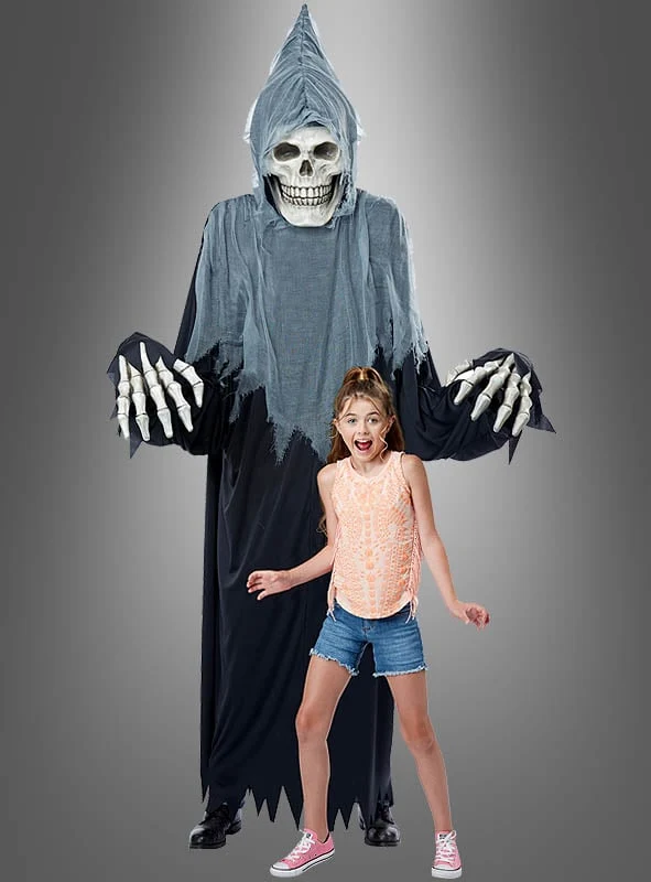Gigantischer Tod Kostüm oder Deko 240cm Skelett