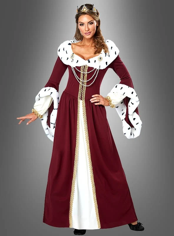 Märchen Königin Kleid mit Krone