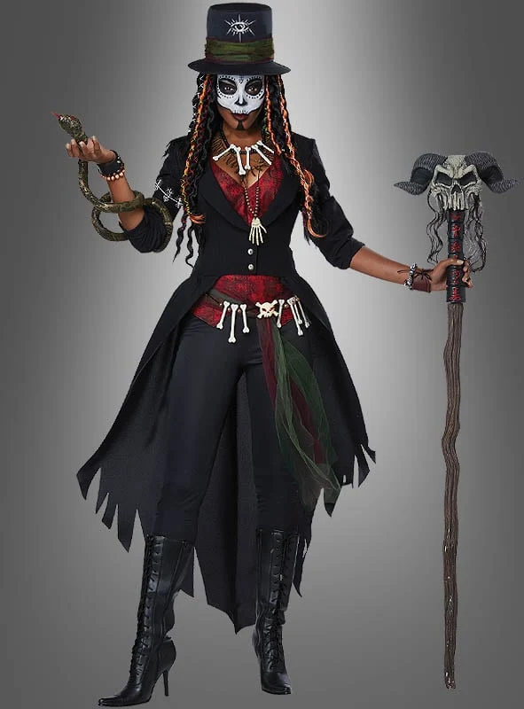 Voodoo Zauberin Kostüm für Damen