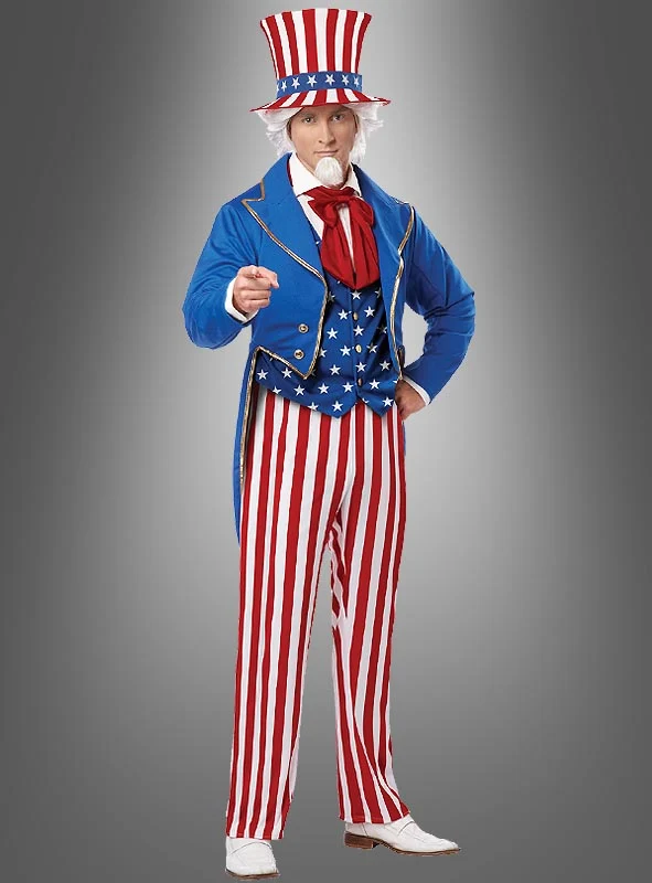 Uncle Sam Deluxe USA Kostüm