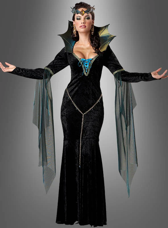 Figurbetontes Kleid böse Zauberin