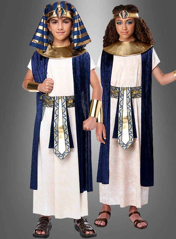 Ägypter Kinderkostüm für Jungs und Mädchen