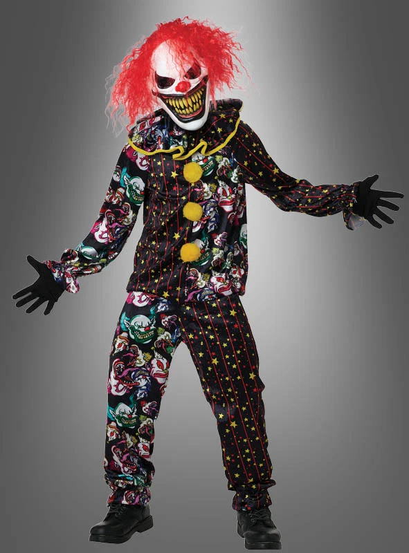 Killer Clown Kinderkostüm