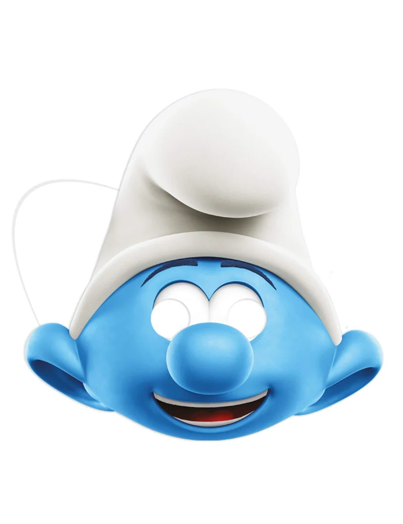6 Pappmasken Schlumpf™