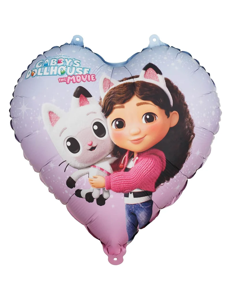 Herz-Folienballon Gabby's Dollhouse™ 35 cm