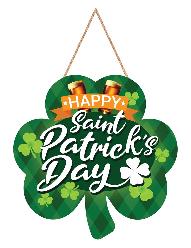 St. Patrick's Day Schild 28 x 28 cm