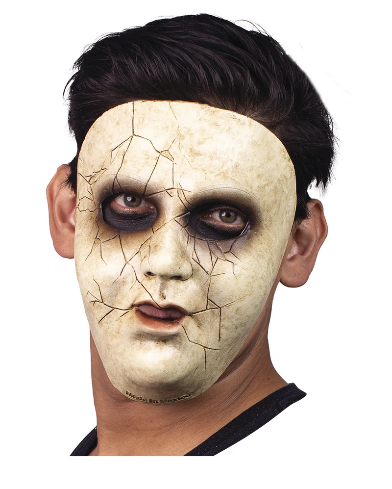 Spooky Horror Puppe Halbmaske
