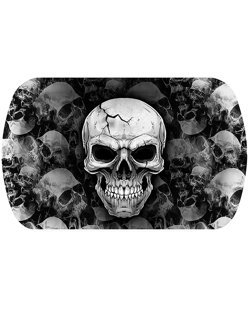 Gruseliges Totenkopf Tablett 39cm