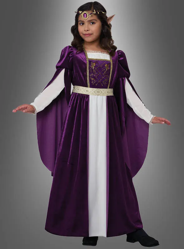 Elfenkönigin Violetta Kleid lila