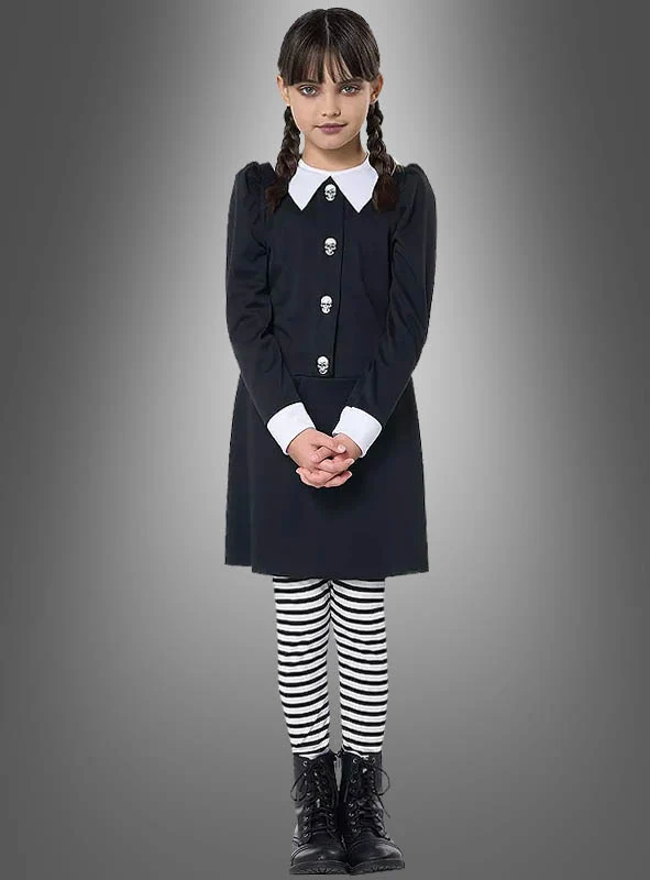 Dunkles Gothic Mädchen Kostüm