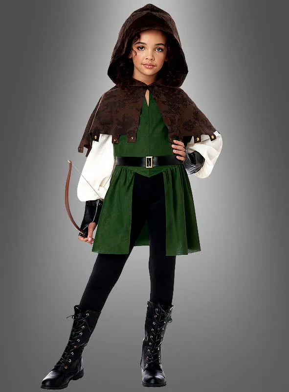 Robin Hood Kleid für Mädchen